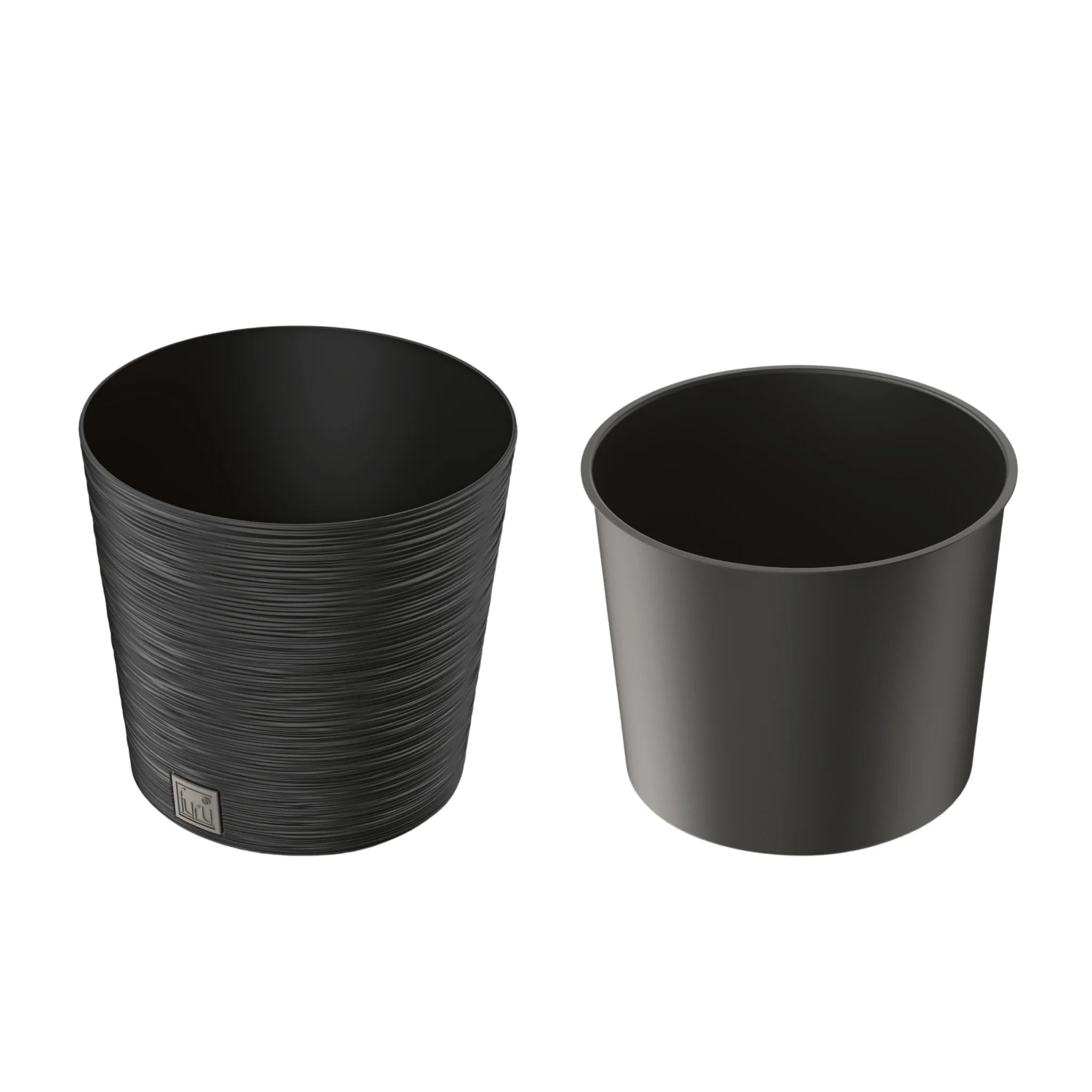 Furu Round Low Planter 300 - Image 3