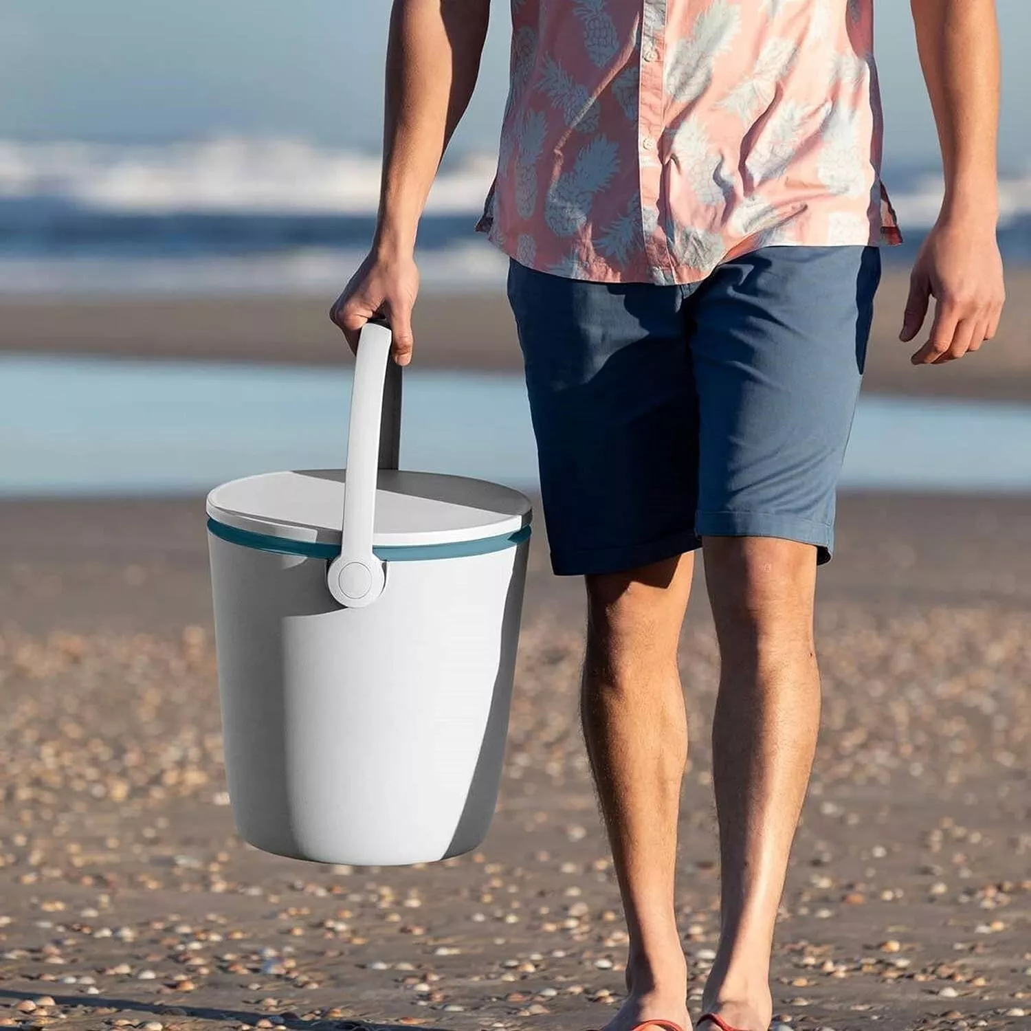 Keter Go Bar - Portable Drinks Cooler - Cream - Image 6