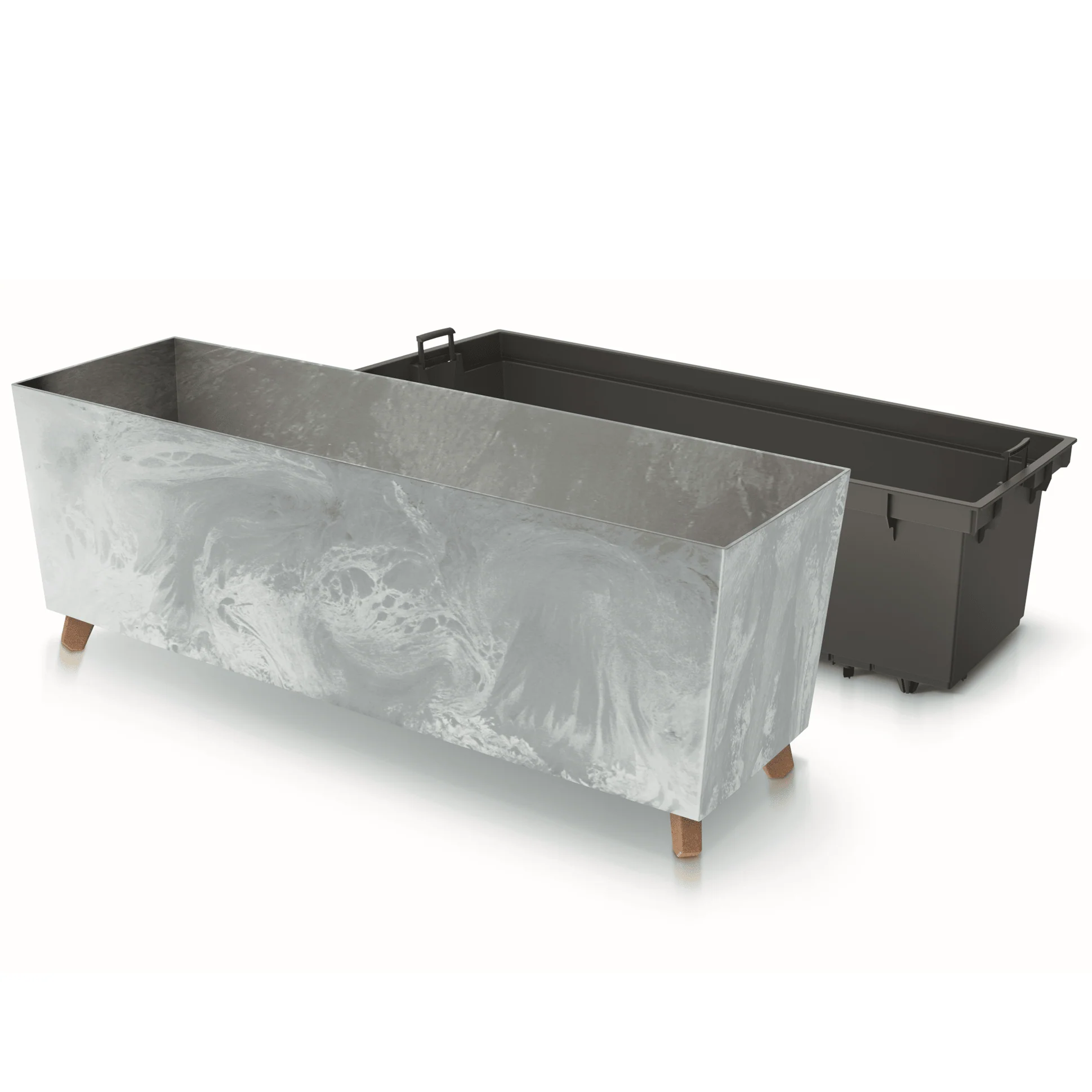 Gracia Case Medium Planter - Beton Concrete - Image 2