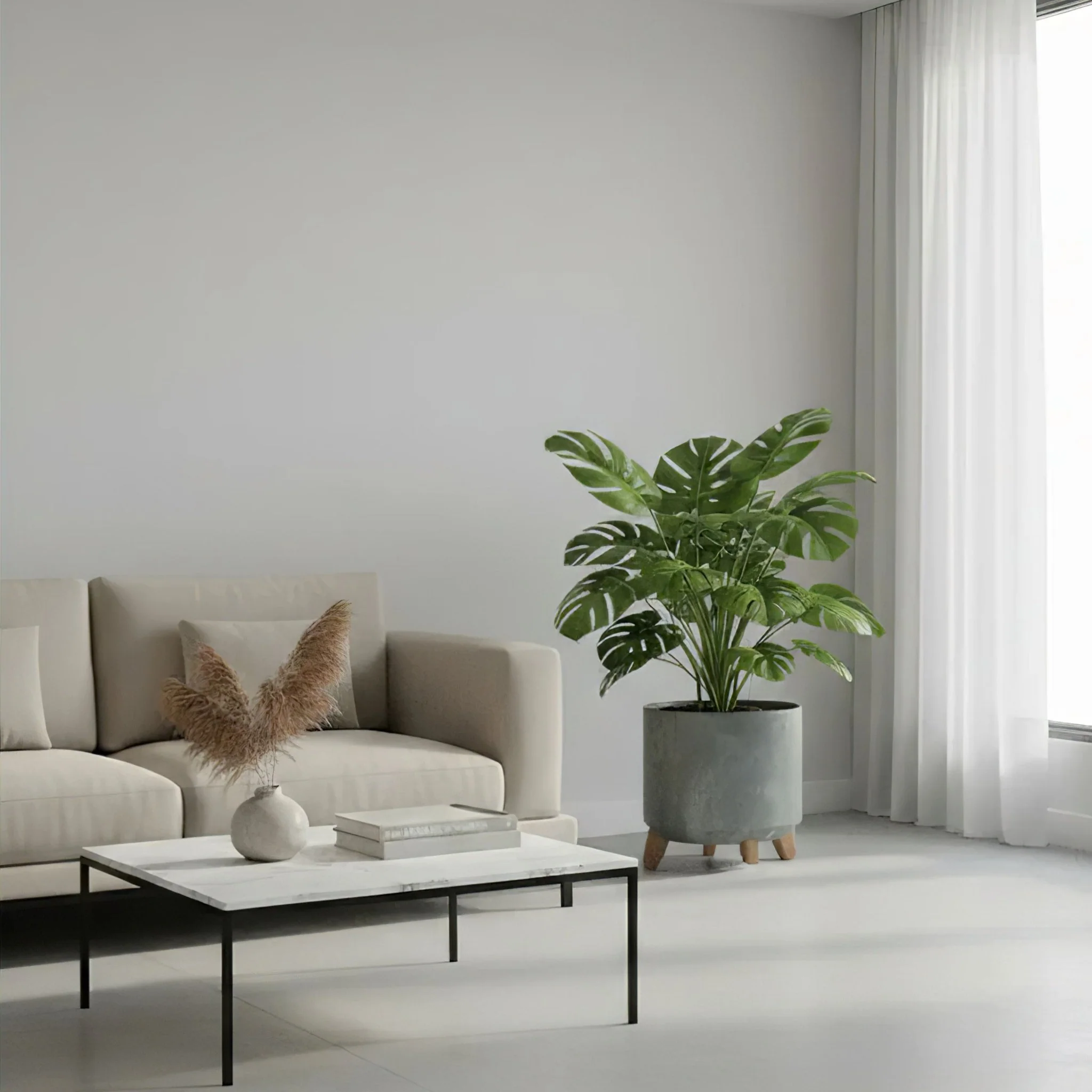 Gracia Tubus Planter 300 - Beton Concrete - Image 6