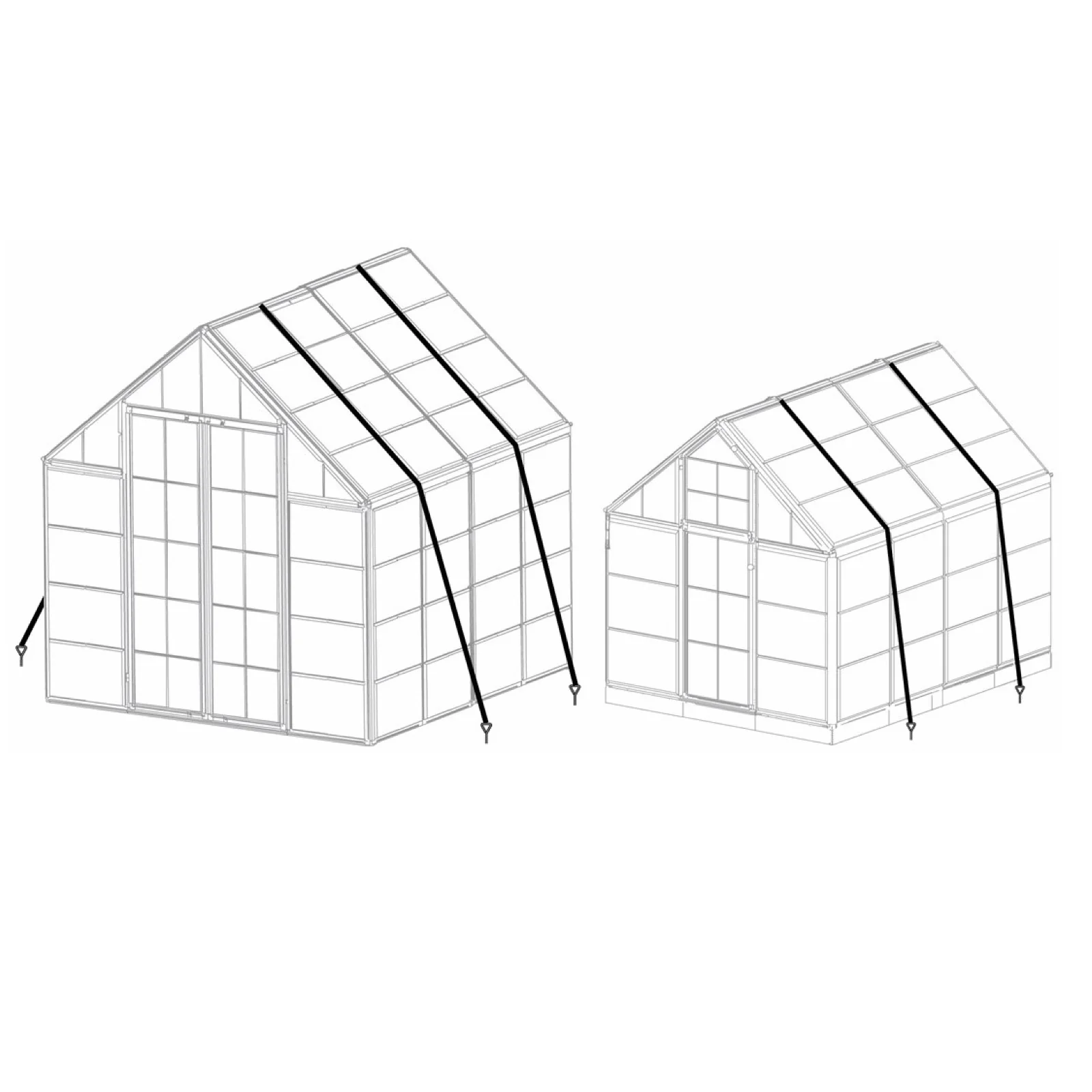 Greenhouse Anchoring Kit - Image 2