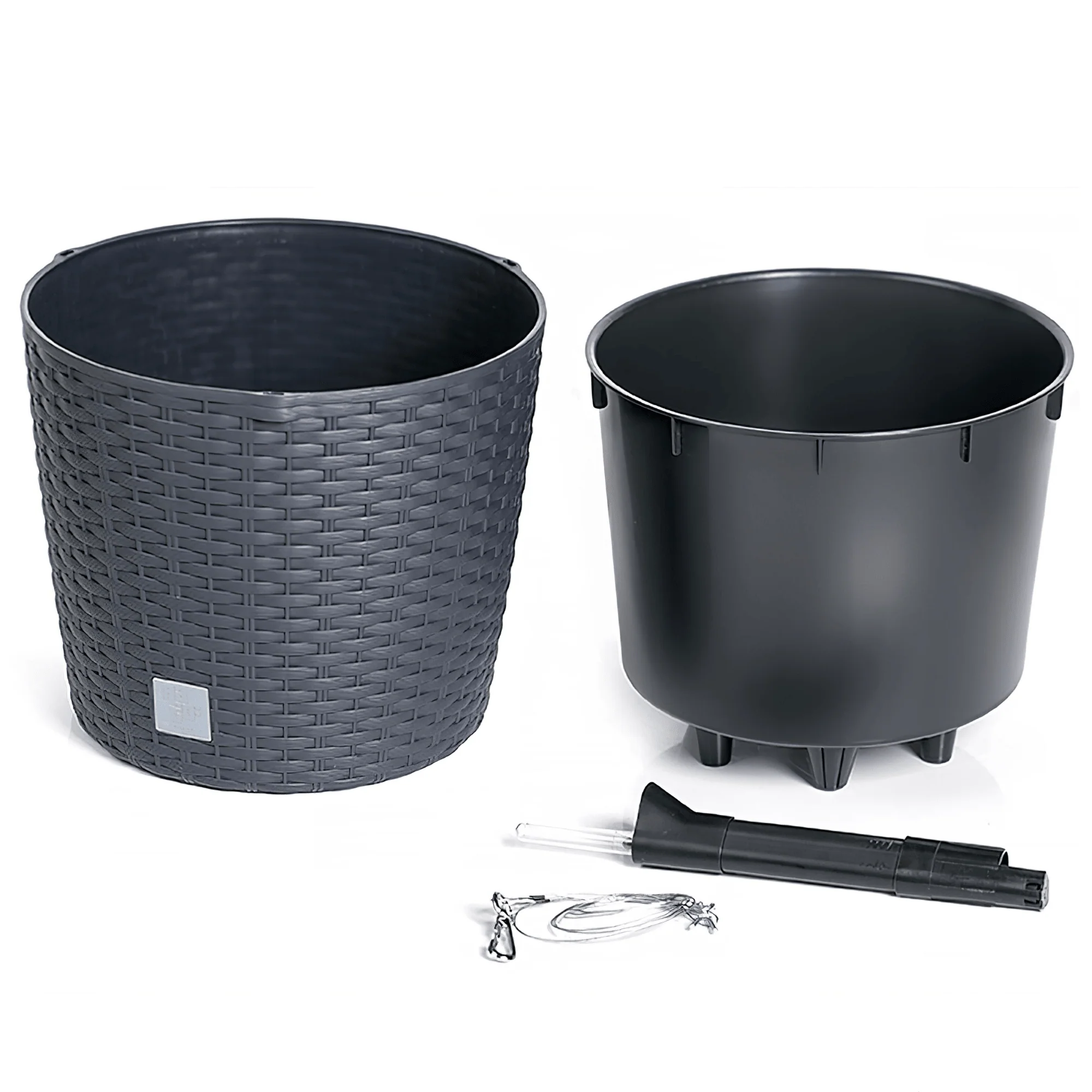 Hanging Planter Rato Round With Water Indicator - Image 3