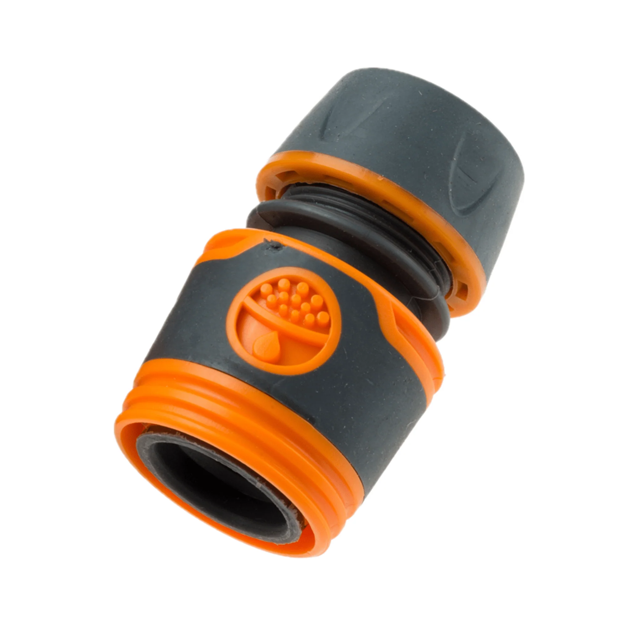Hose Connector with Soft Grip - 12mm