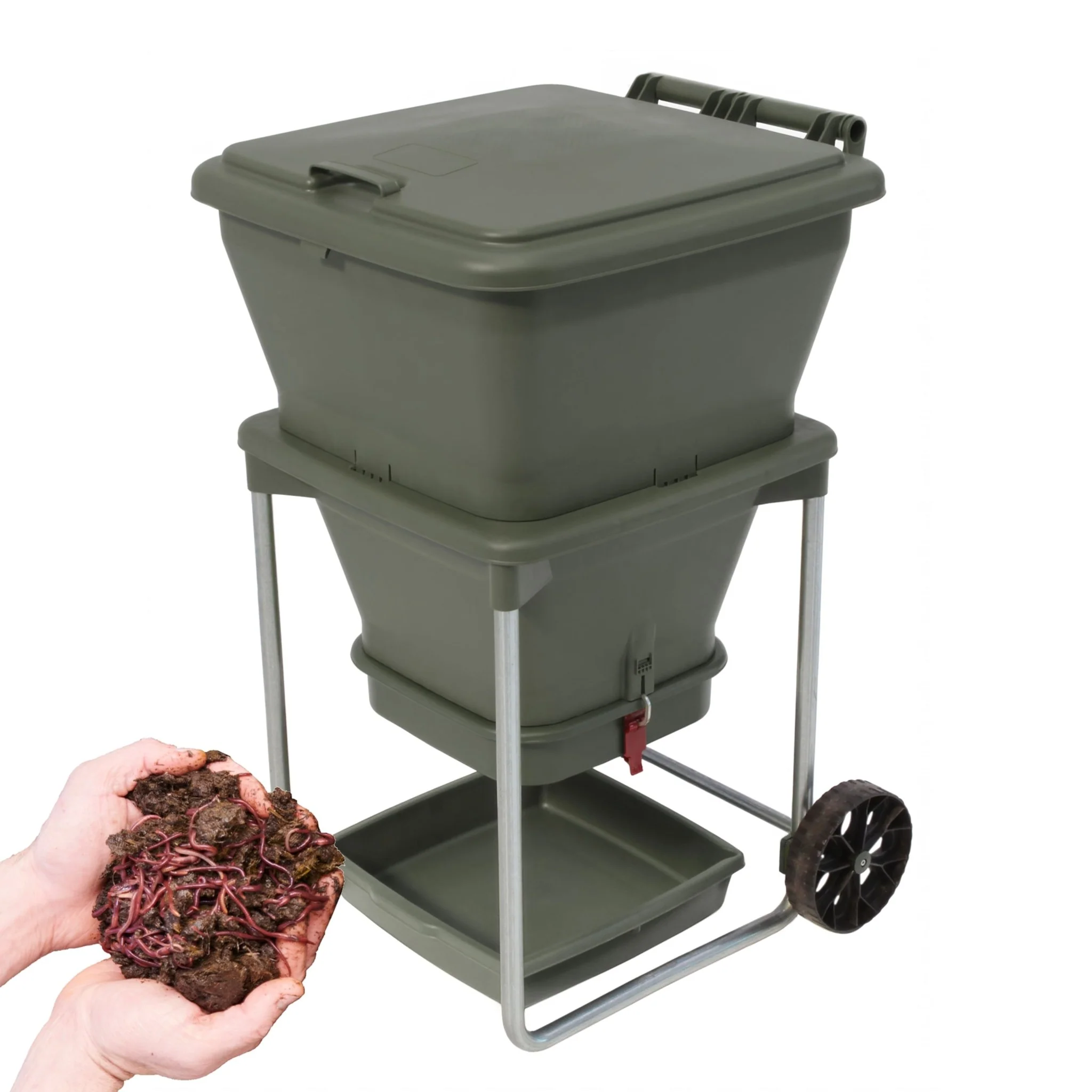 PRE ORDER: MAY - Hungry Bin Worm Farm With 2000 Worms