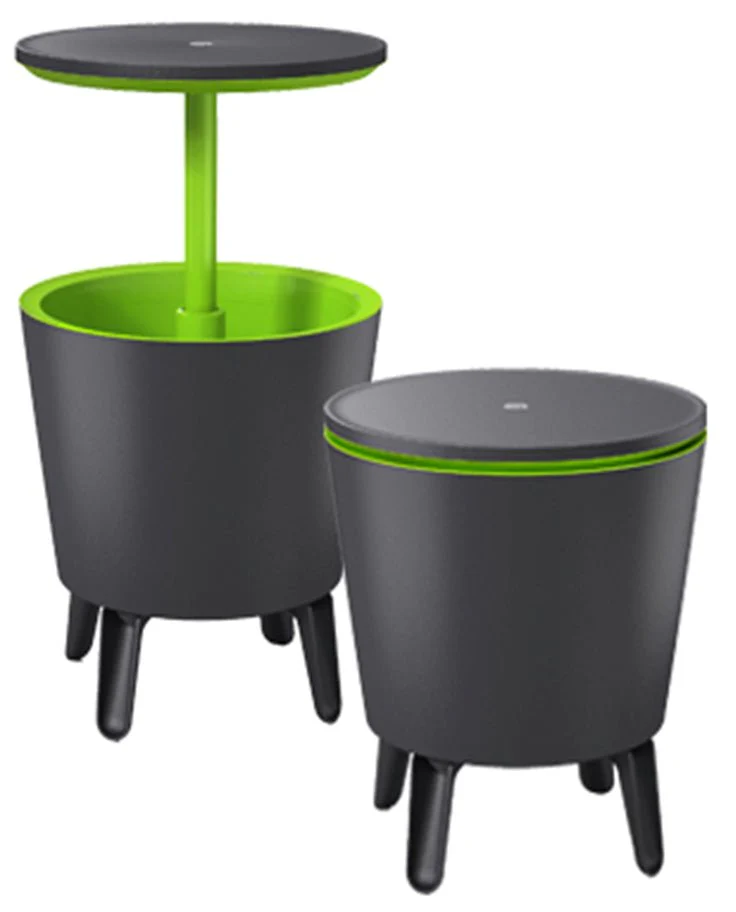Keter Illuminated Cool Bar - Graphite/ Lime - Image 17