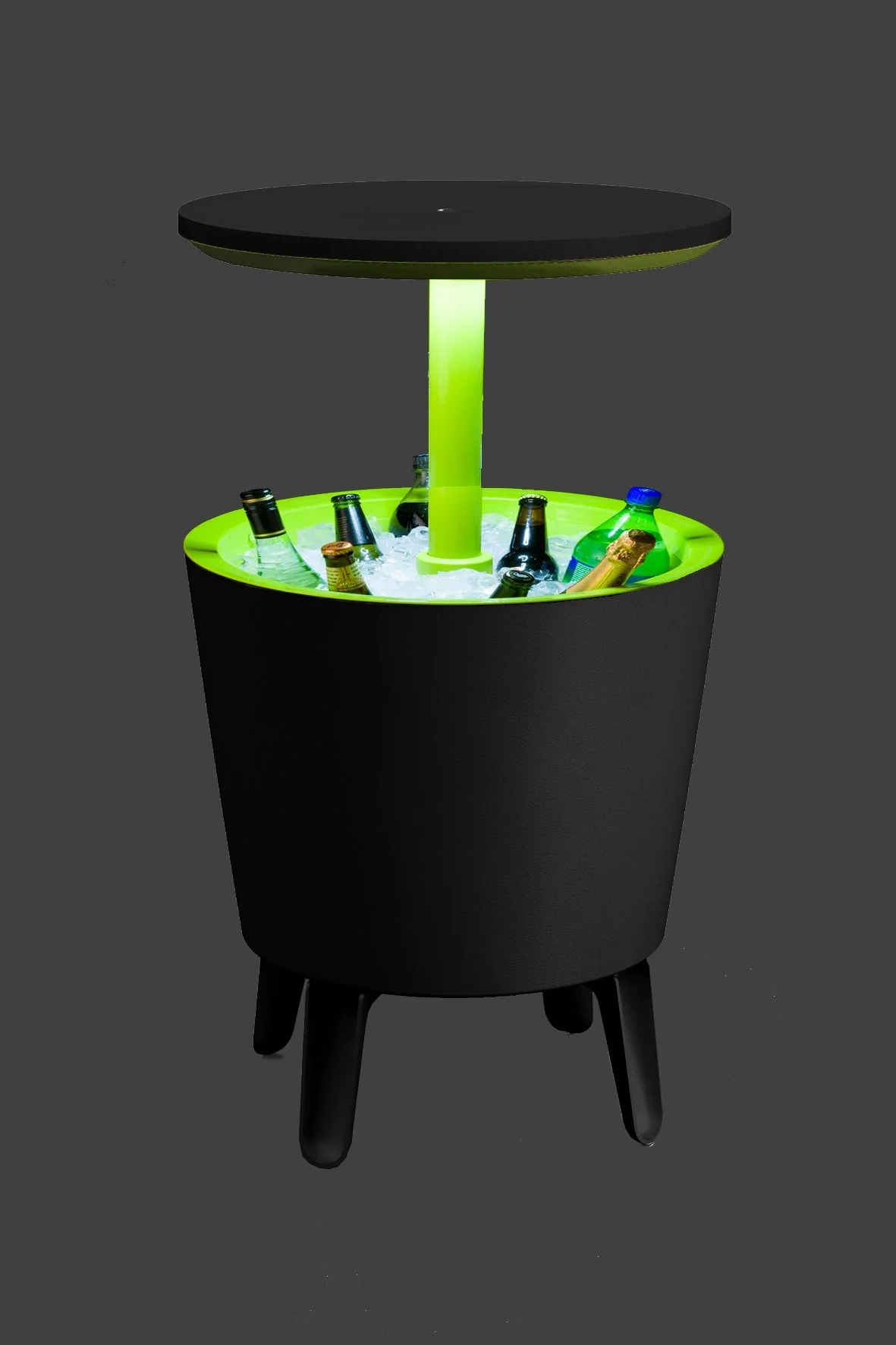 Keter Illuminated Cool Bar - Graphite/ Lime - Image 7
