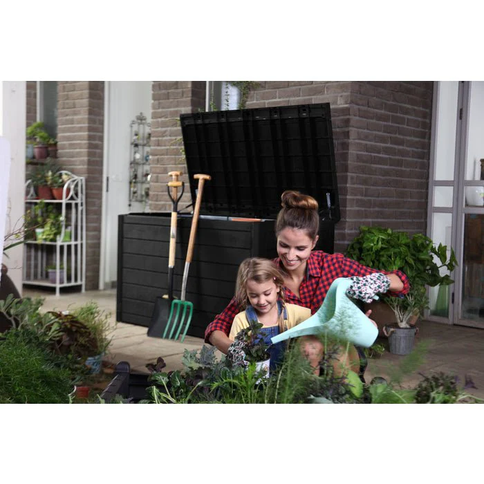 PRE ORDER: MAY. - Keter Ontario 870L Storage Box - Anthracite - Image 10