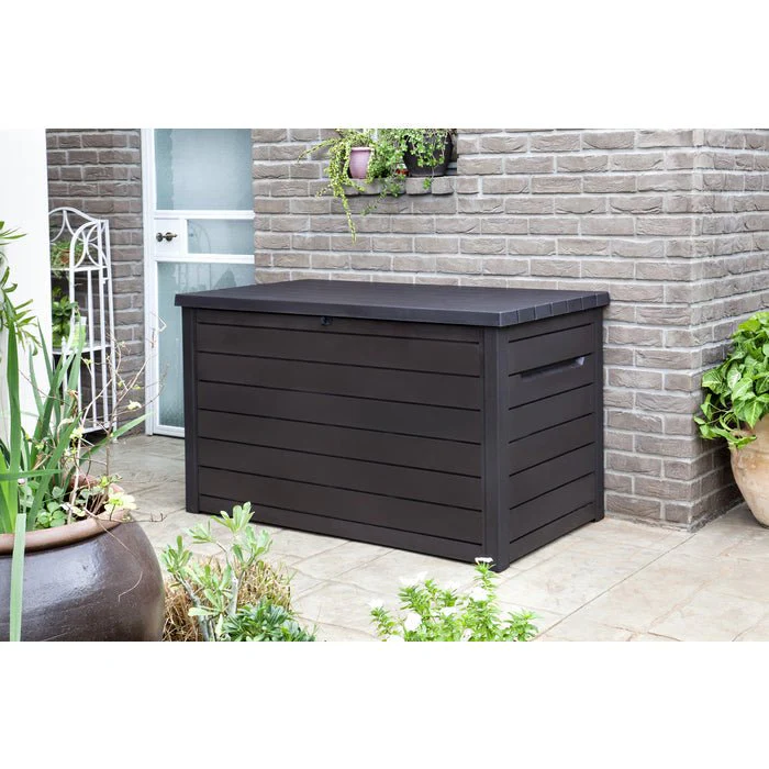 PRE ORDER: MAY. - Keter Ontario 870L Storage Box - Anthracite - Image 3