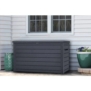 PRE ORDER: MAY. - Keter Ontario 870L Storage Box - Anthracite - Image 7