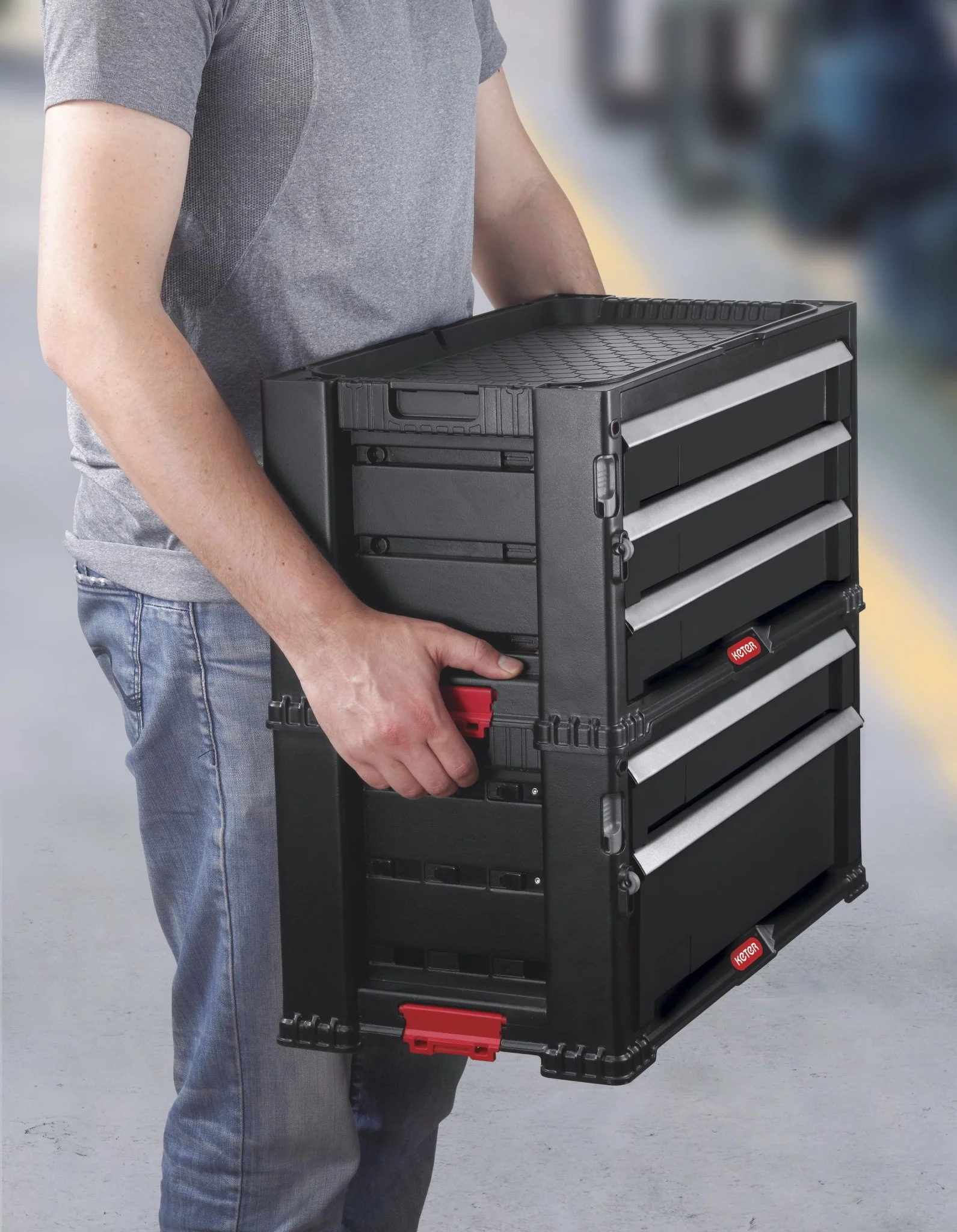 Keter 1 Drawer Tool Chest - Image 10