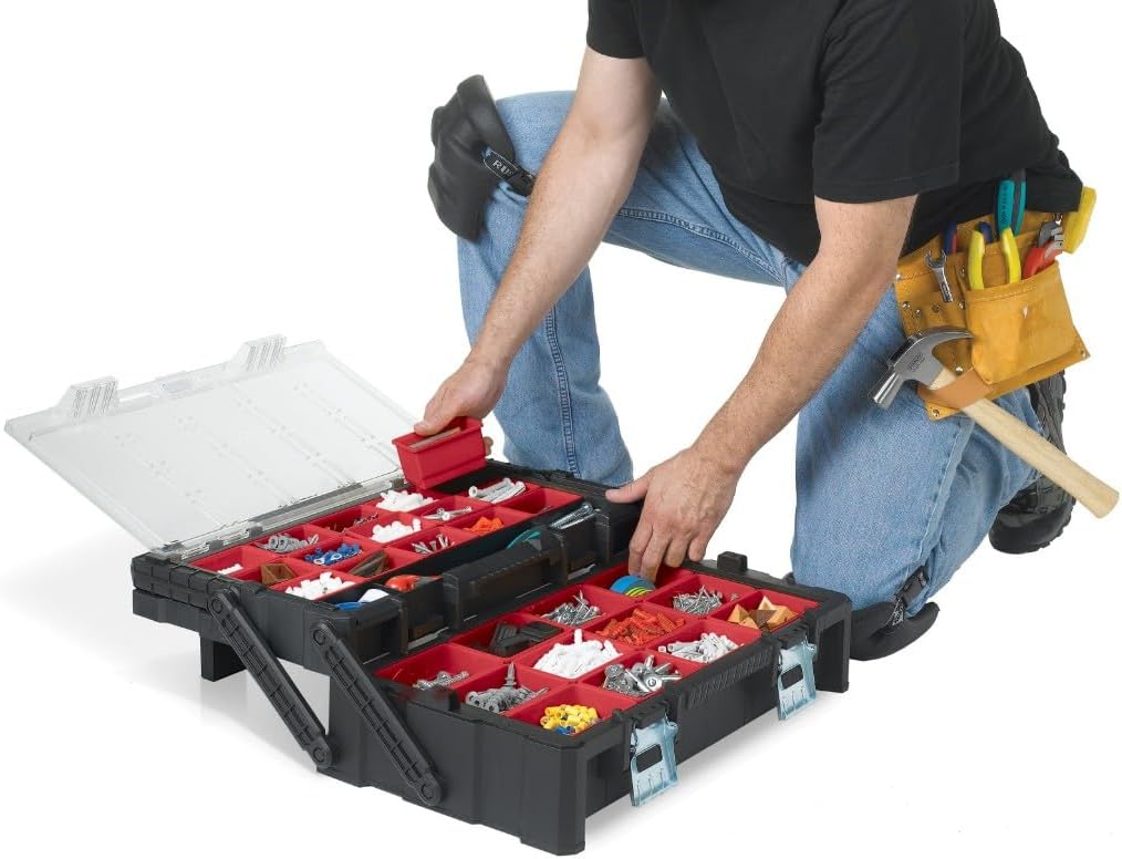 Keter 22" Cantilever Organizer Toolbox - Image 12