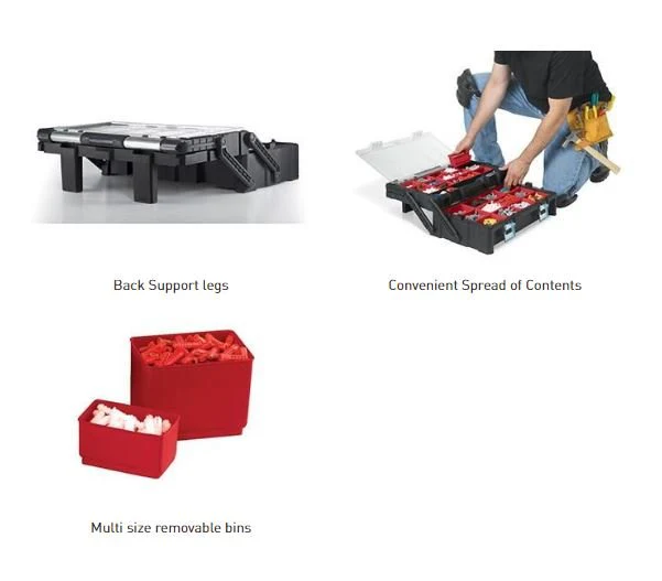 Keter 22" Cantilever Organizer Toolbox - Image 5