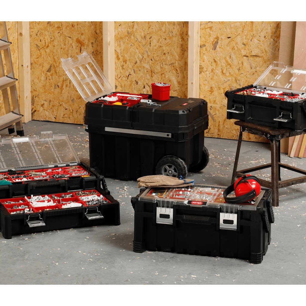 Keter 22" Cantilever Organizer Toolbox - Image 7