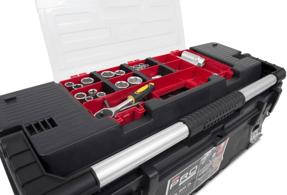 Keter 26" Hawk Tool box with Lid Organizer - Image 6