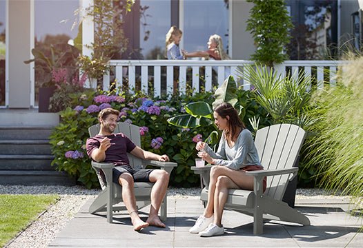 Keter Alpine Adirondack Chair - Grey - Image 5