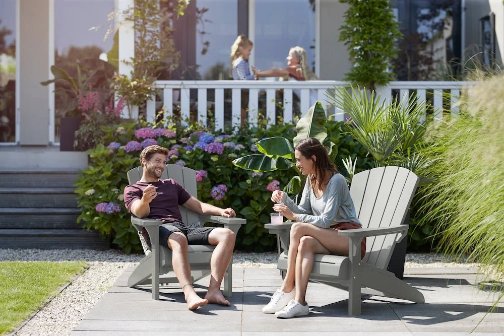 Keter Alpine Adirondack Chair - Grey - Image 7