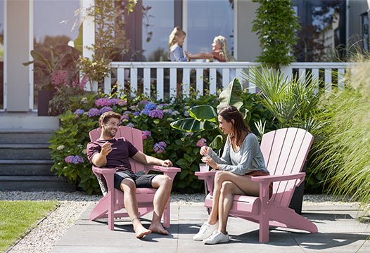 Keter Alpine Adirondack Chair - Pink - Image 10