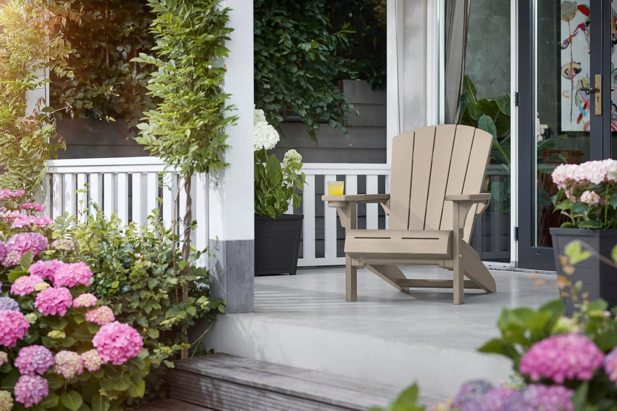 Keter Alpine Adirondack Chair - Silver Sage - Image 7