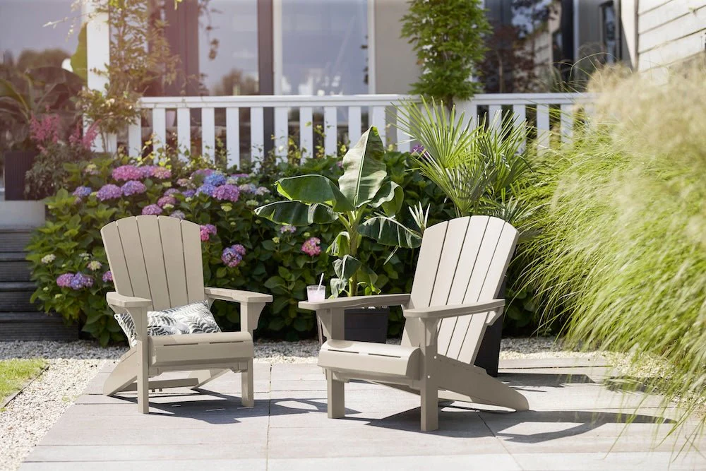 Keter Alpine Adirondack Chair - Silver Sage - Image 9
