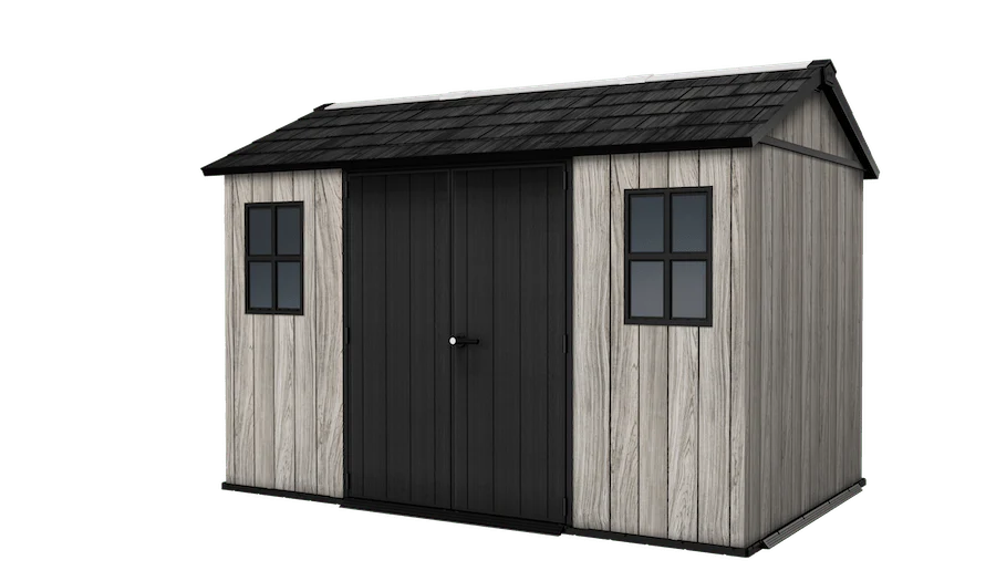 Keter Apex Shed 7.5x11 - Stormgrey Look (2.3 x 3.5m) - Image 2