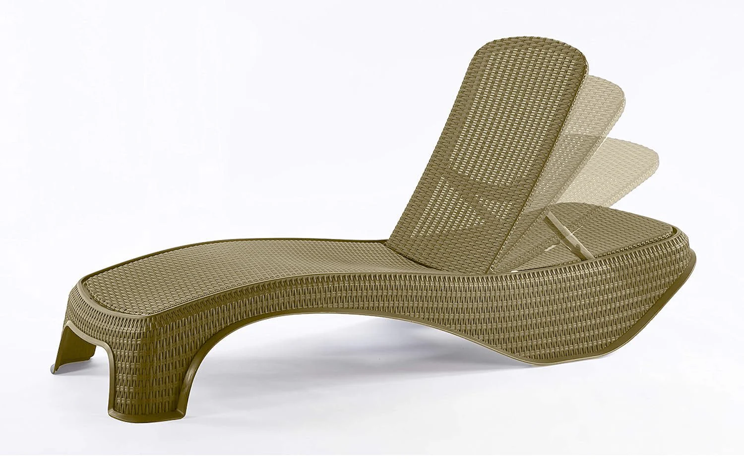 Keter Atlantic Sun Lounger - Beige - Image 3
