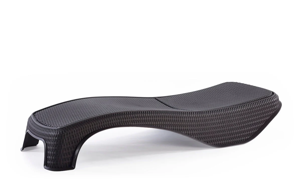 Keter Atlantic Sun Lounger - Graphite - 2 Pack - Image 8