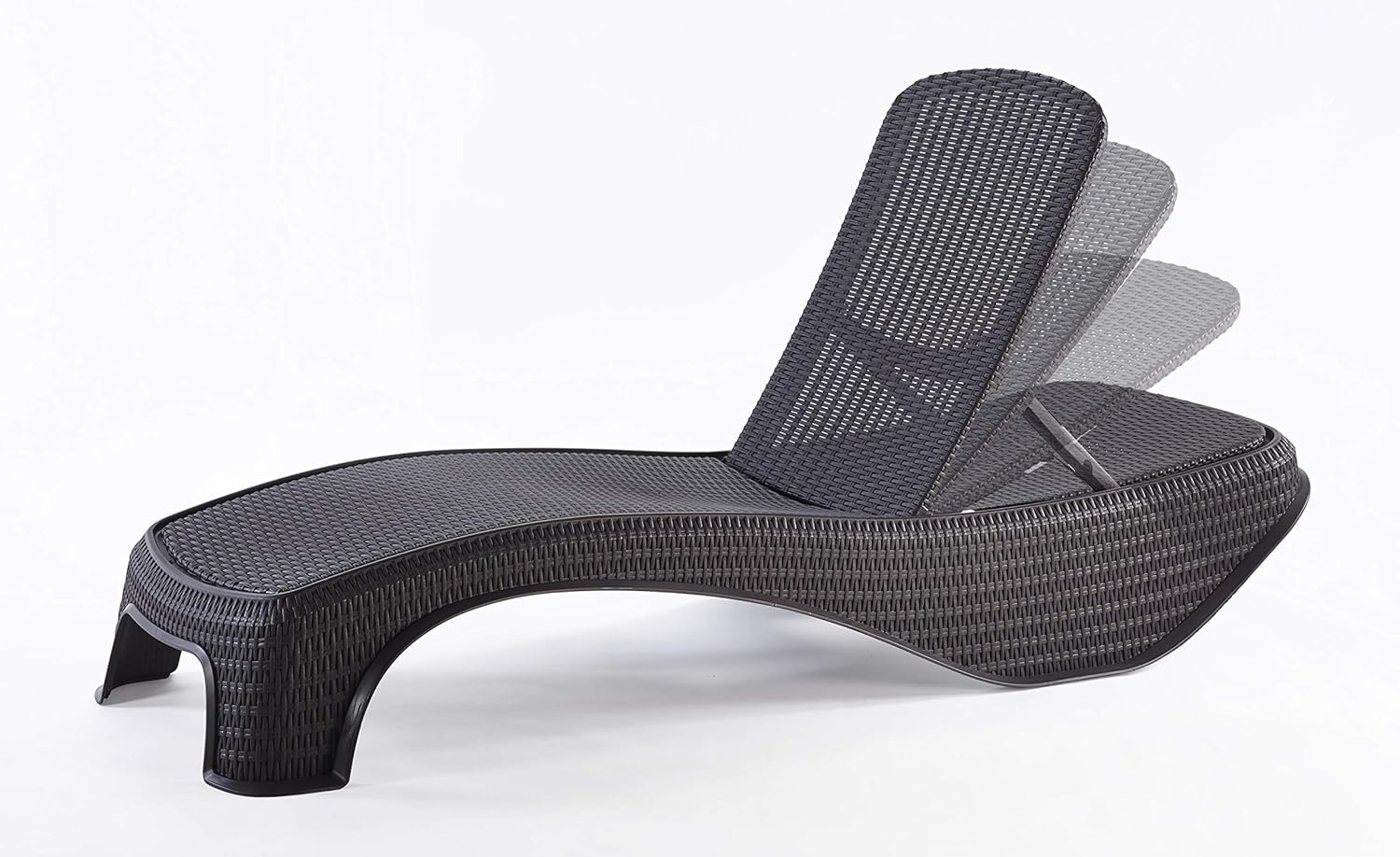 Keter Atlantic Sun Lounger - Graphite - Image 4