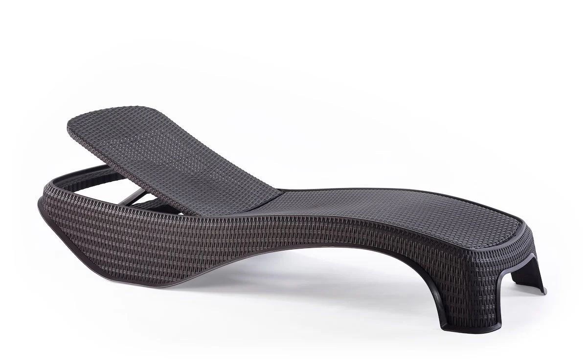 Keter Atlantic Sun Lounger - Graphite - Image 9