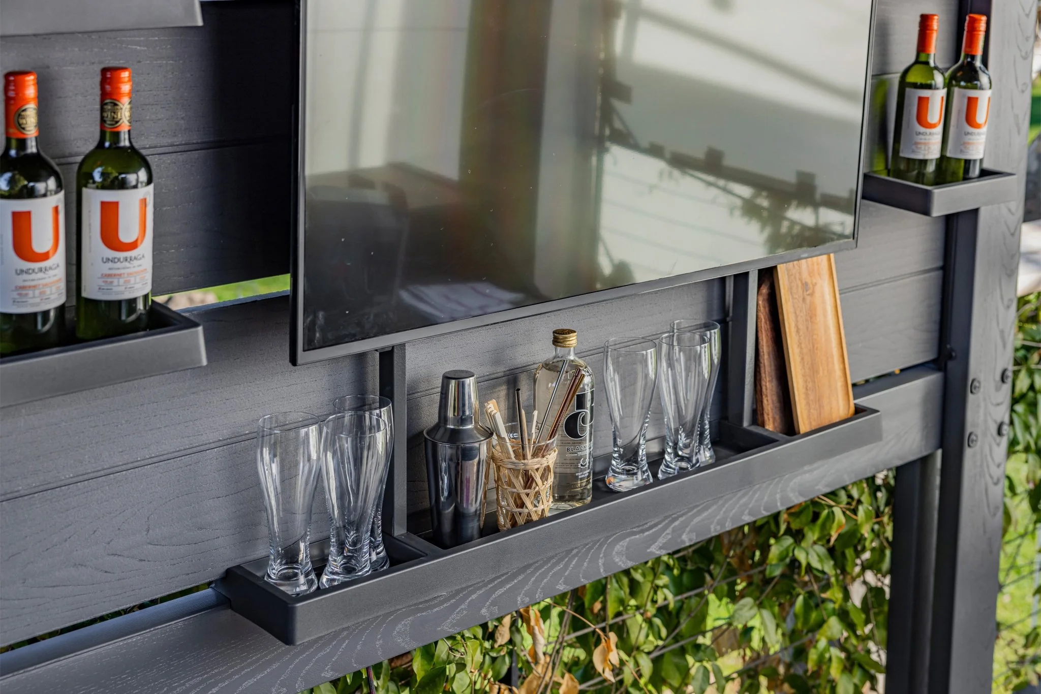 PRE ORDER: SEP. - Keter Bar Gazebo - Grey - Image 9