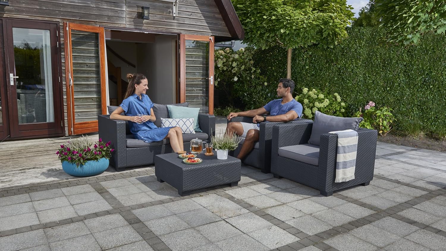 Keter Salta 2 Seater Sofa - Image 11