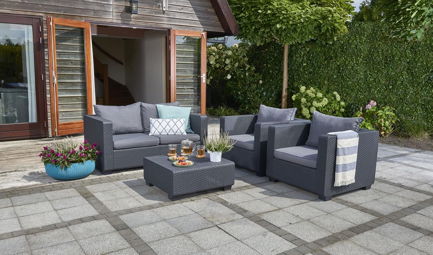 Keter Salta 2 Seater Sofa - Image 9