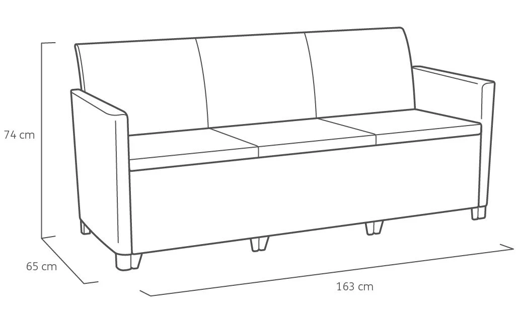 Keter Claire 5 Seater Set - Image 12