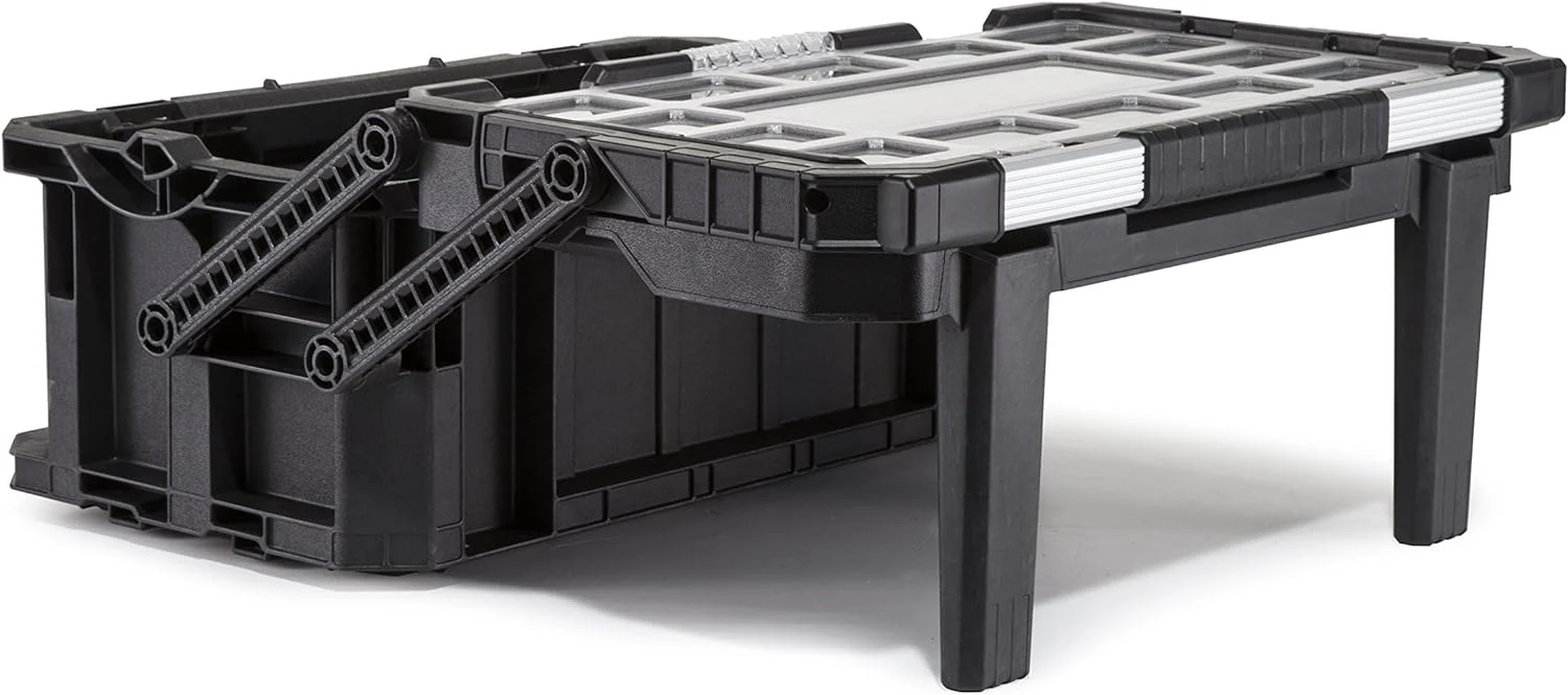 PRE ORDER: MAY. - Keter Connect Cantilever Toolbox - Black - Image 4