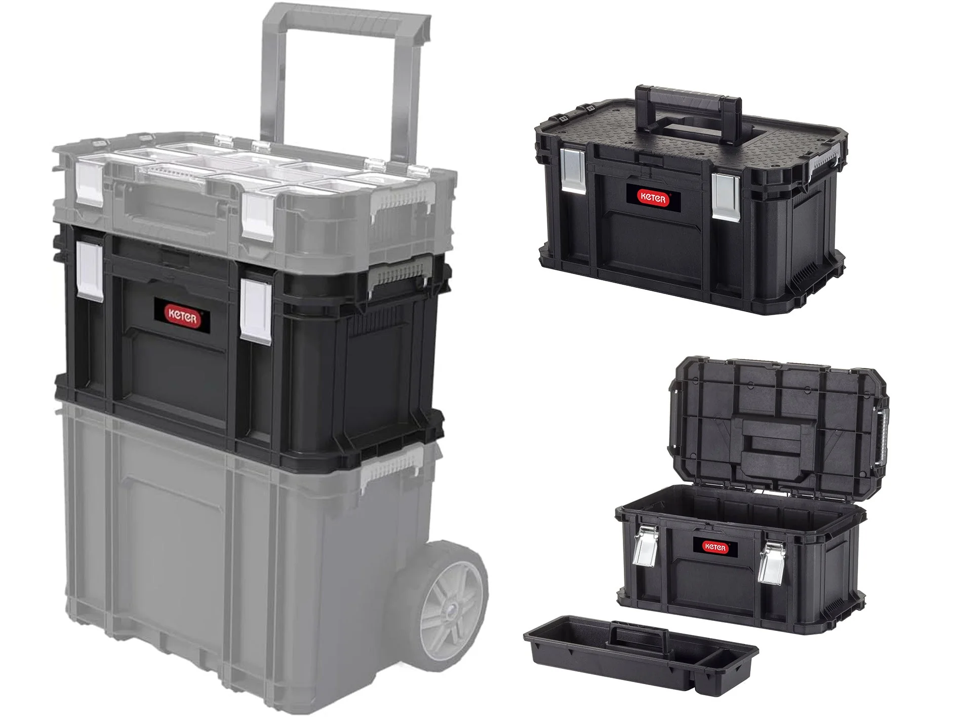 Keter Connect Rolling Tool Storage System - Image 5