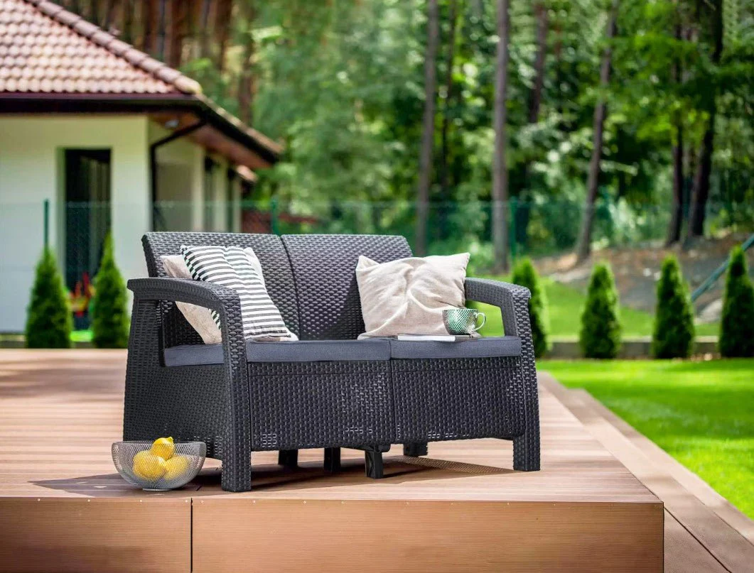Keter Corfu 2 Seater Sofa - Image 7