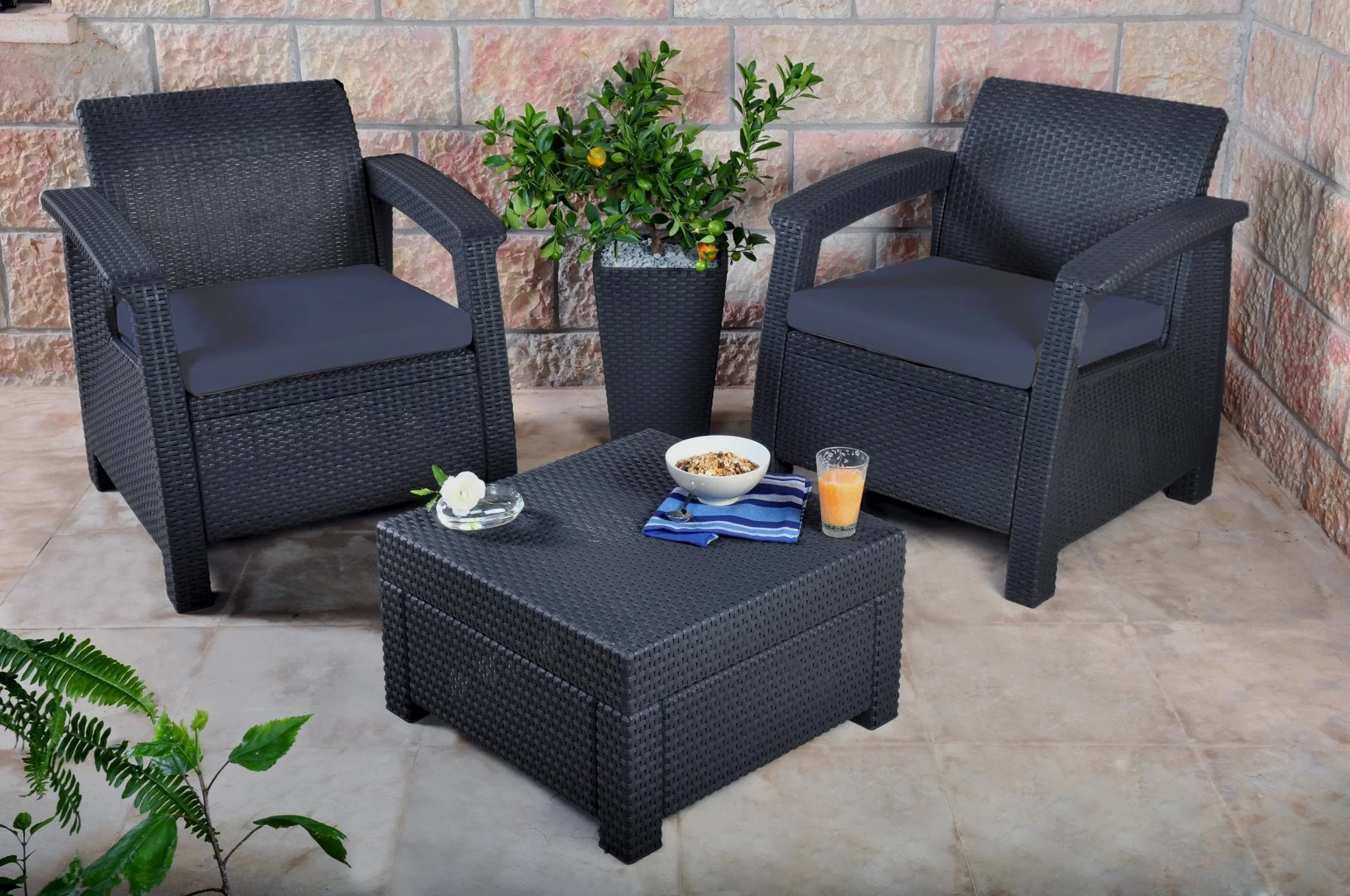 PRE ORDER: AUG. - Keter Corfu Balcony Set - Image 3