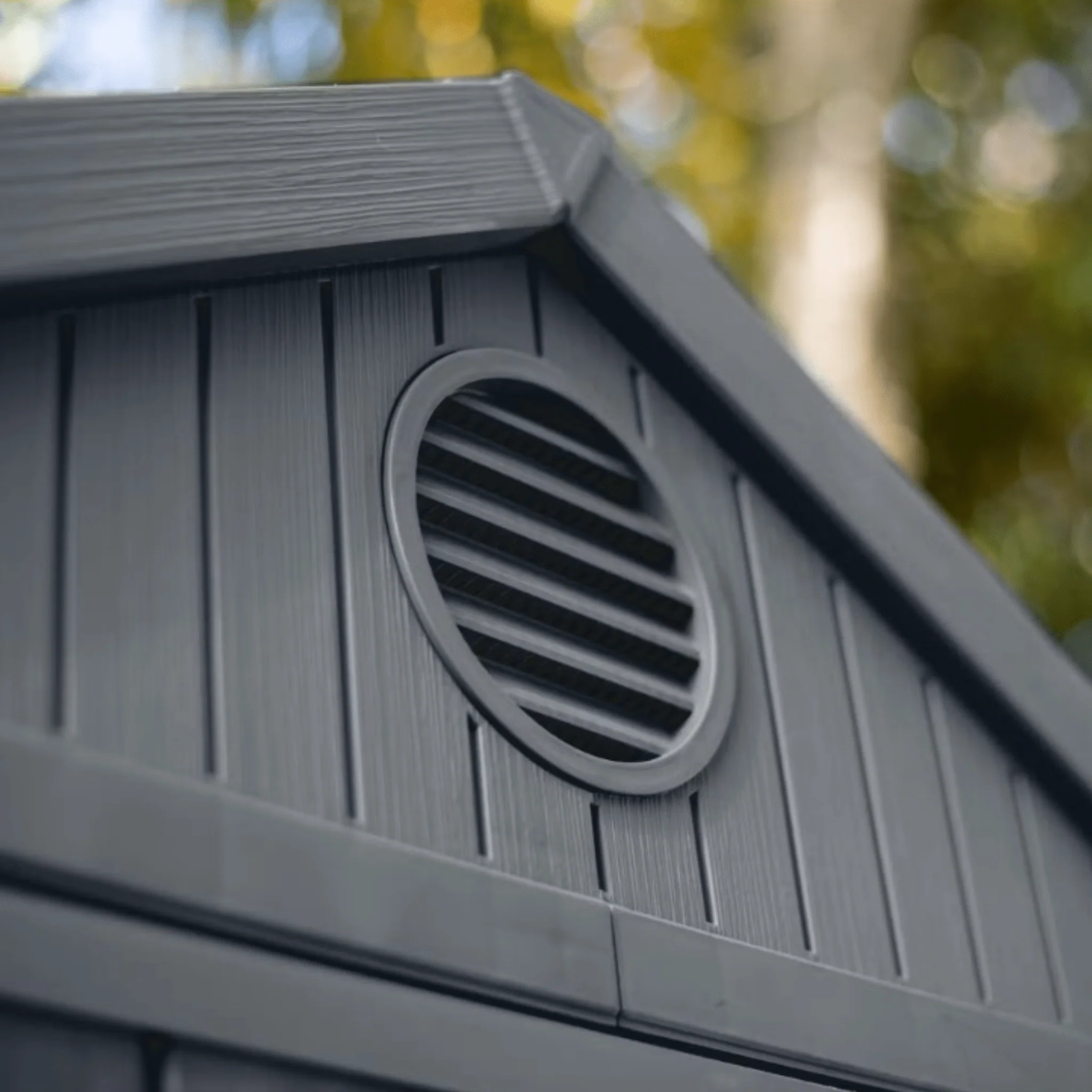 Keter Darwin 4x4 Garden Shed - Grey (1.2 x 1.2m) - Image 5