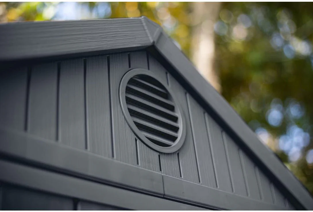 PRE ORDER: JUNE - Keter Darwin 6x4 Garden Shed - Grey (1.9 x 1.2m) - Image 10