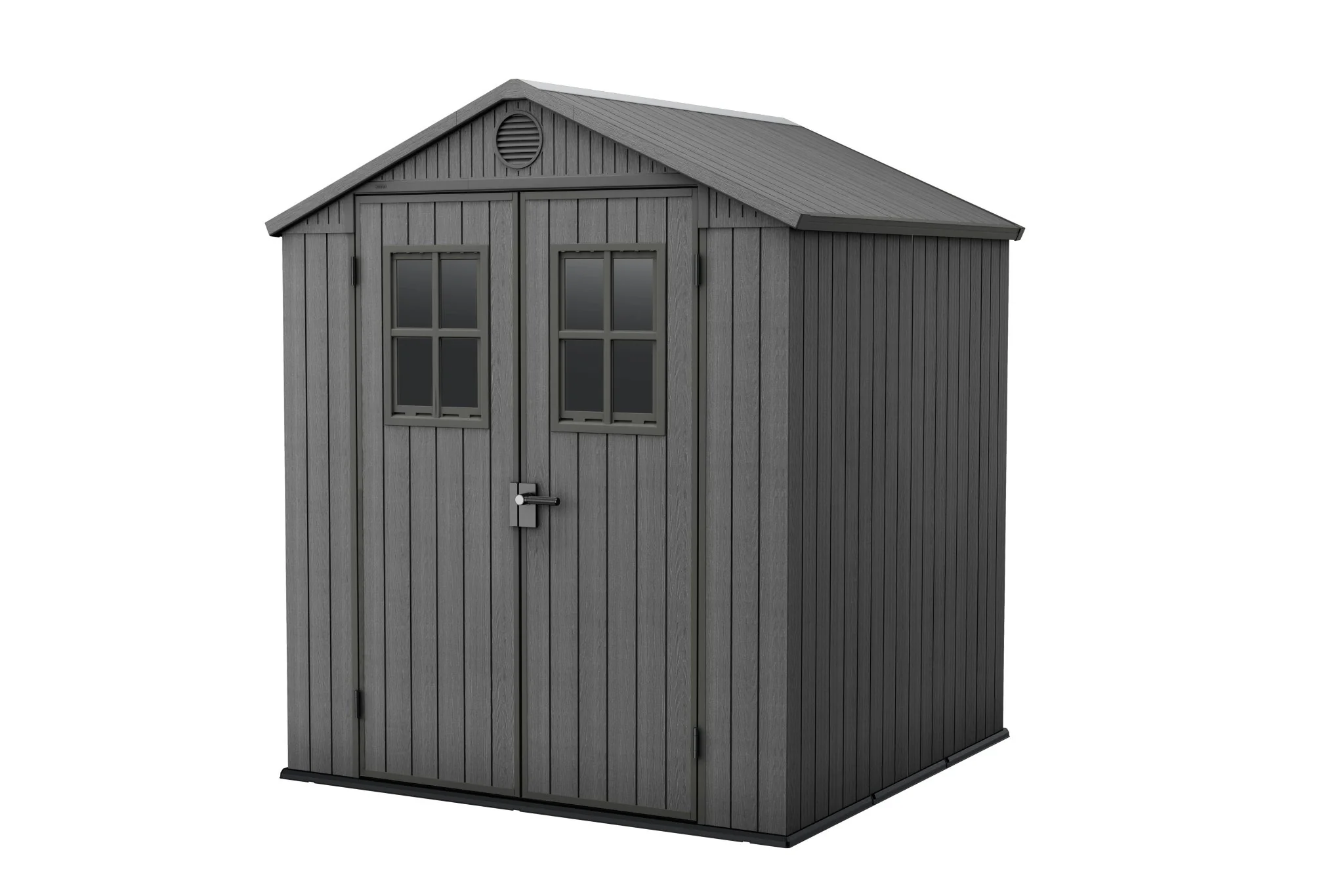 PRE ORDER: AUG. - Keter Darwin 6x6 Garden Shed - Grey (1.9 x 1.8m)
