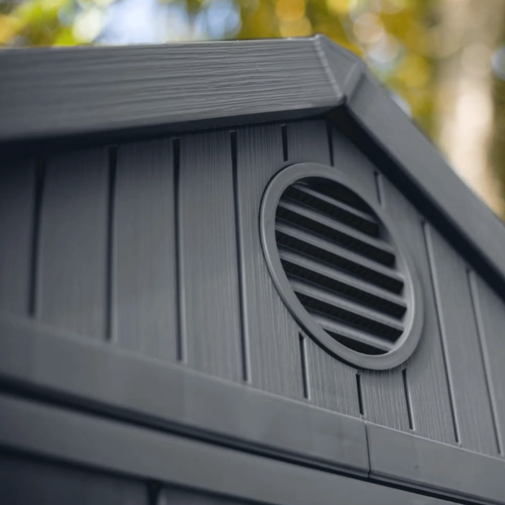 PRE ORDER: AUG. - Keter Darwin 6x6 Garden Shed - Grey (1.9 x 1.8m) - Image 10