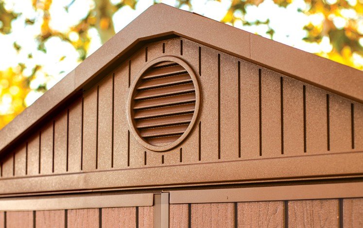 Keter Darwin 6x6 Garden Shed - Brown (1.9 x 1.8m) - Image 8