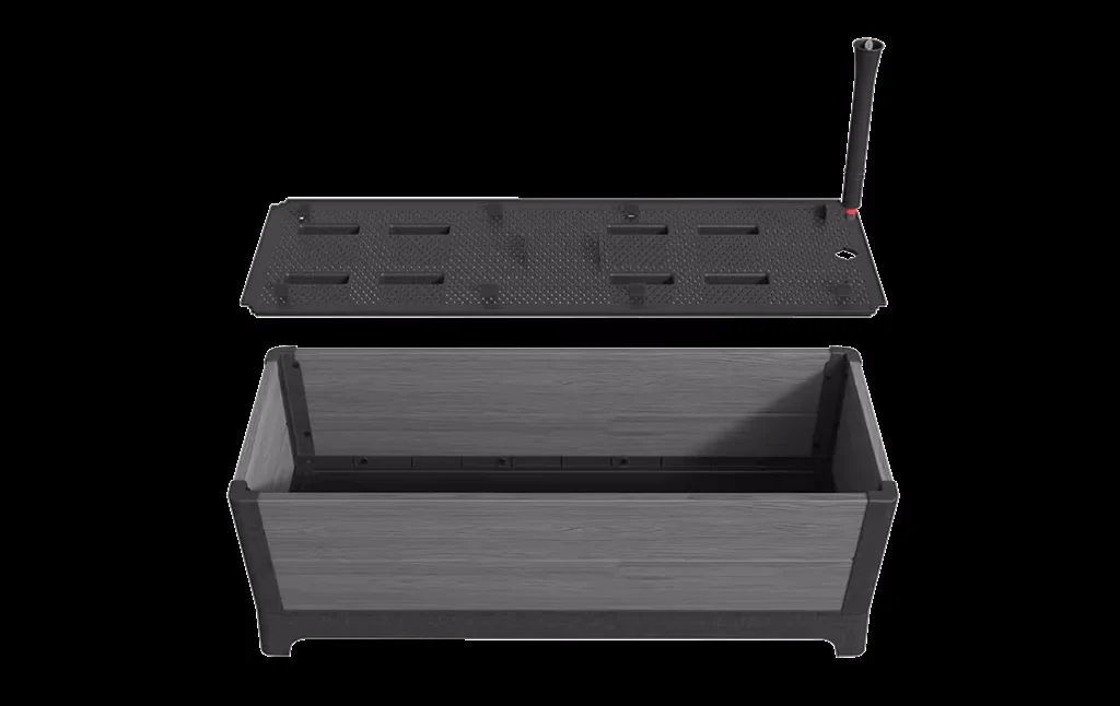 Keter Darwin Raised Garden Bed - Grey - Image 7