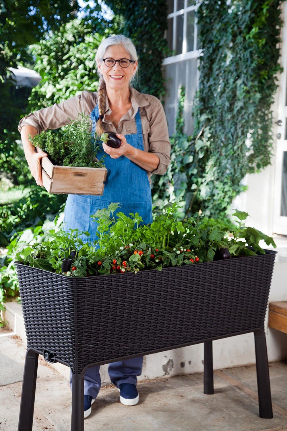 Keter Easy Grow Planter- Brown - Image 18