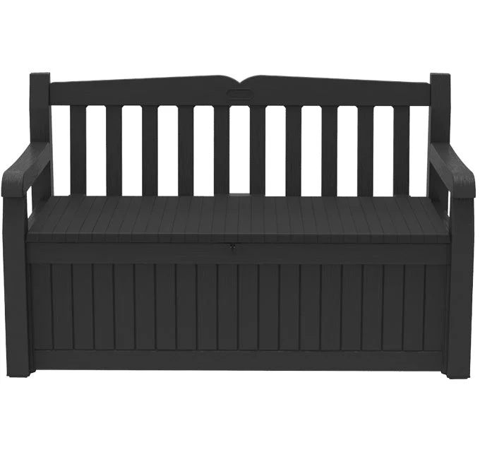 PRE ORDER: AUG. - Keter Eden 265L Storage Bench- Dark Grey