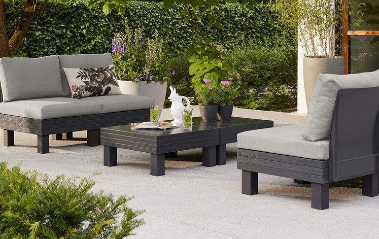 Keter Elements 4 Seater Modular Lounge Set - Image 13