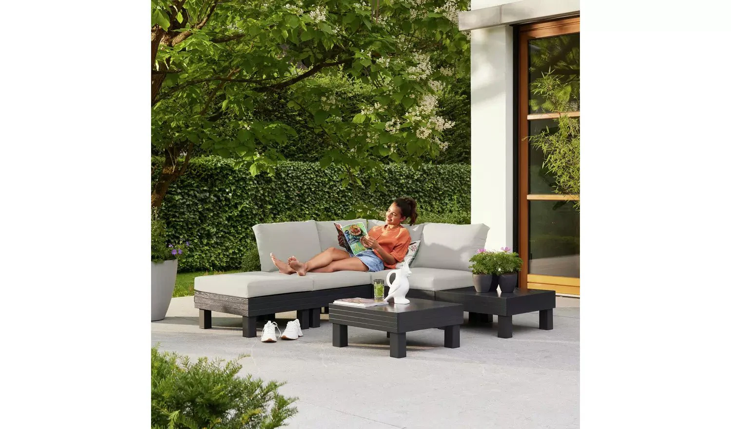Keter Elements 4 Seater Modular Lounge Set - Image 14