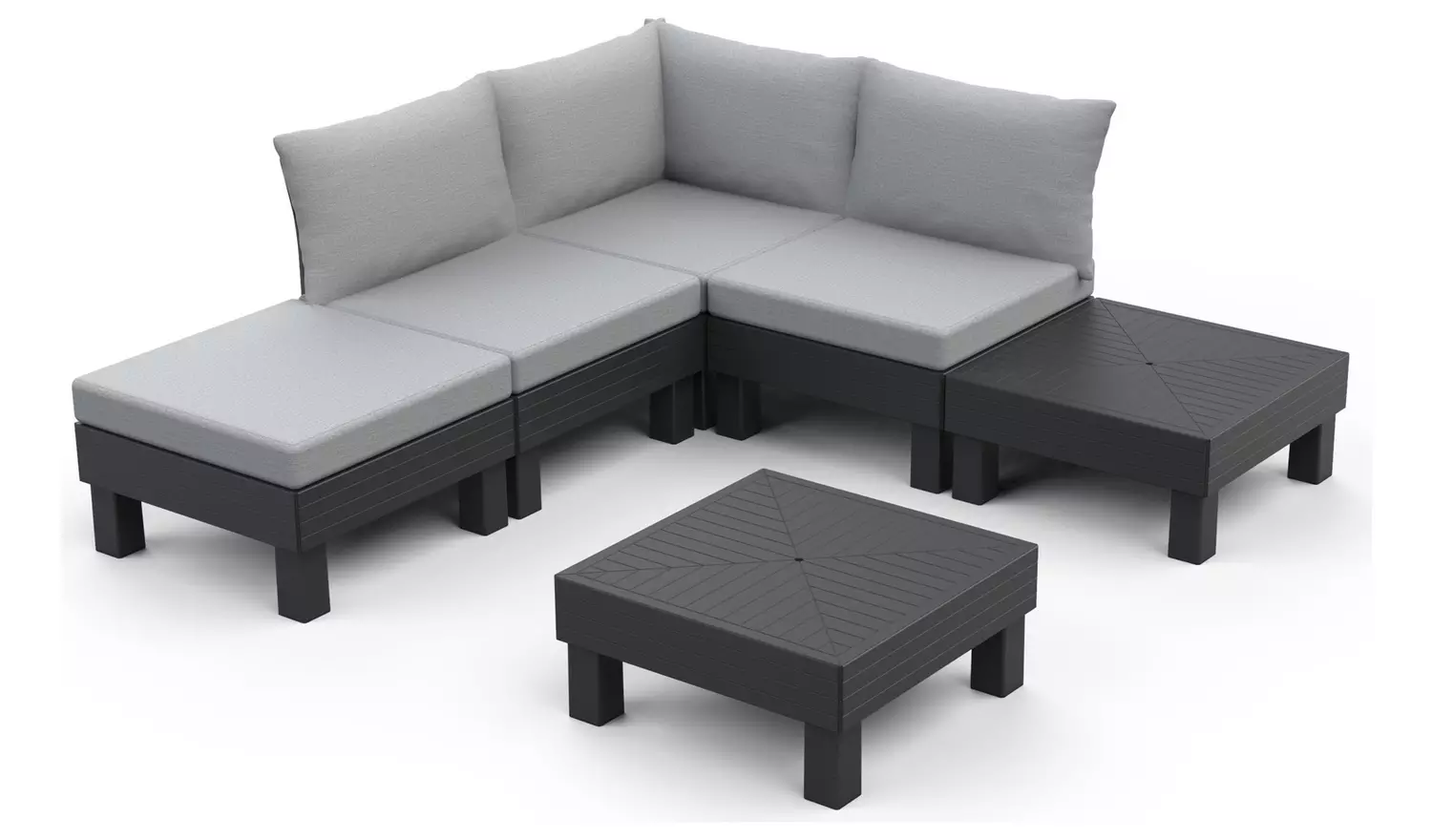 Keter Elements 4 Seater Modular Lounge Set - Image 4