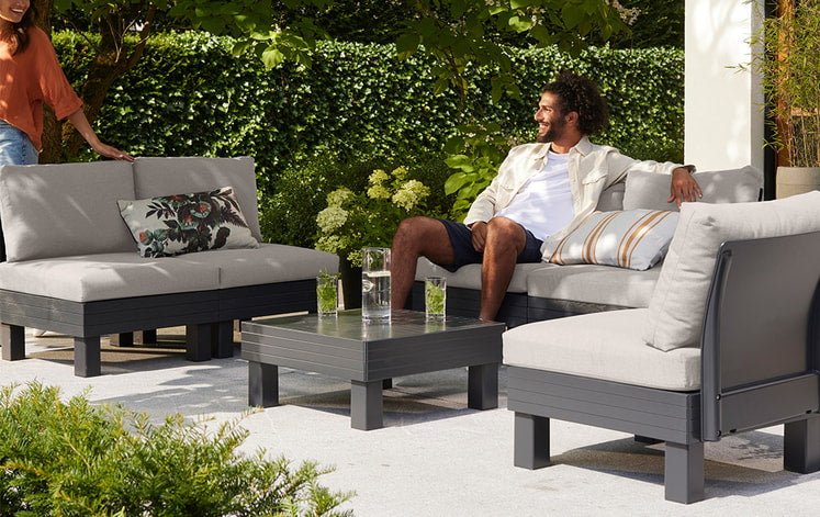 Keter Elements 5 Seater Modular Lounge Set - Image 18