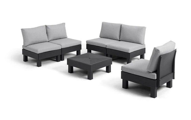 Keter Elements 5 Seater Modular Lounge Set - Image 4
