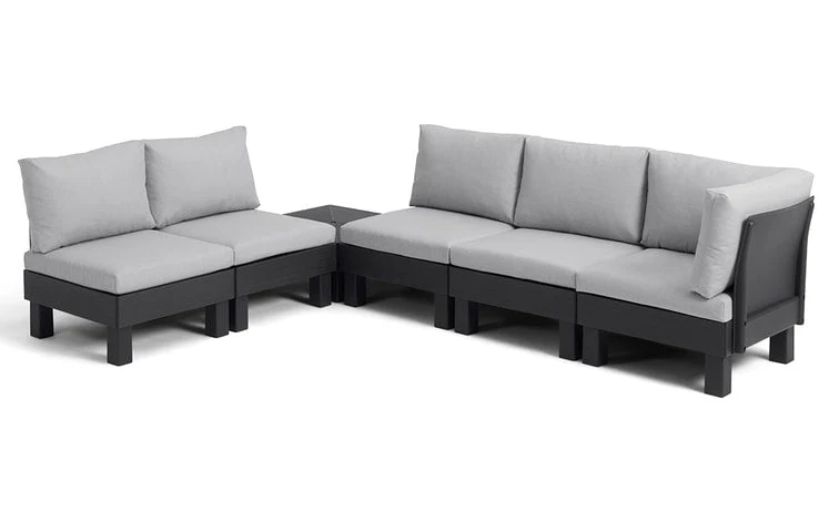 Keter Elements 5 Seater Modular Lounge Set - Image 5